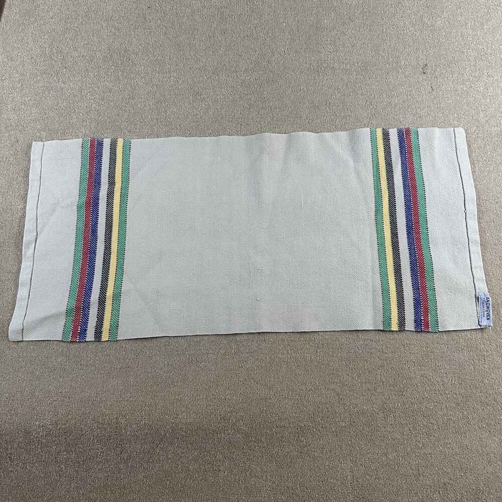 Vintage Handwoven Cloth By Gwen Van Yarmouth Nova Scotia Cottagecore